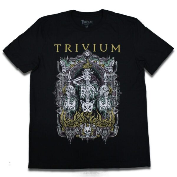 Camiseta Trivium Skelly Frame