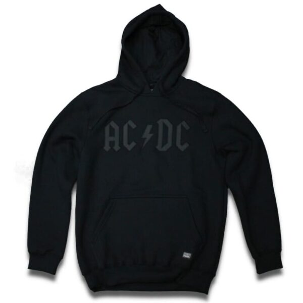 Moletom Fechado AC/DC Logo Bordado