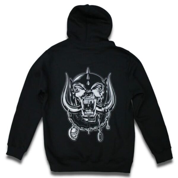 Moletom Fechado Motorhead Black & Silver - Image 2