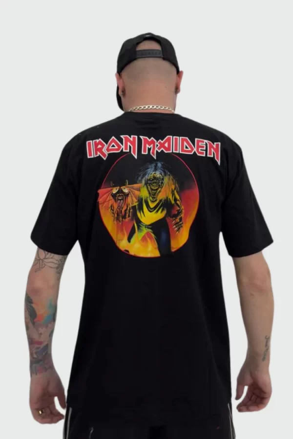 Camiseta Iron Maiden Run To The Hills - Image 4