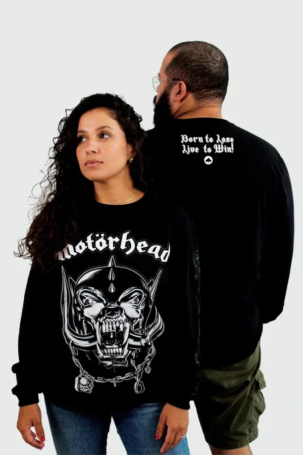 Camiseta Manga Longa Motorhead Born To Lose - Image 5