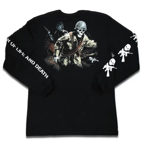 Camiseta Manga Longa Iron Maiden A Matter Of Life And Death - Image 3