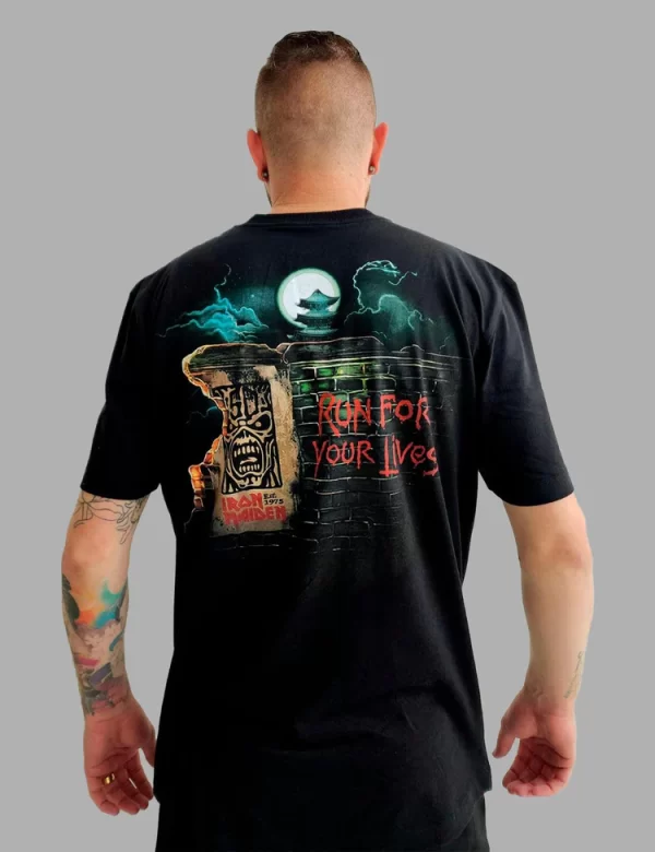 Camiseta Iron Maiden Run for Your Lives - Image 4