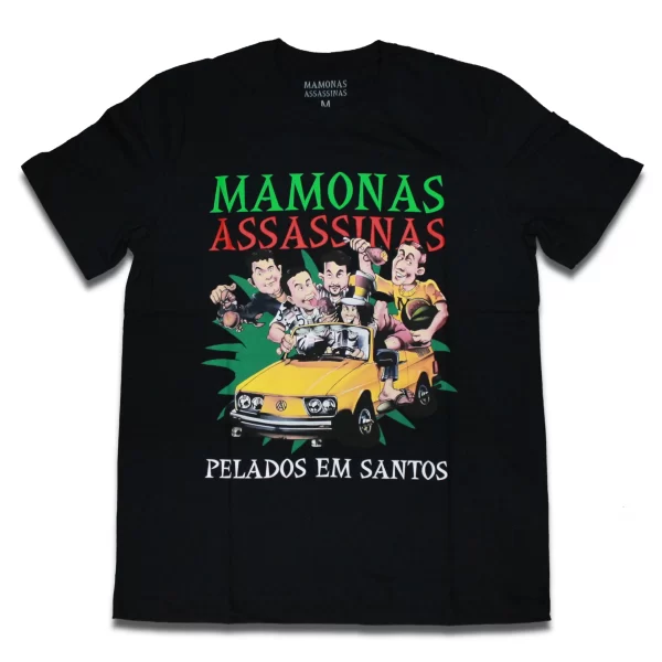 Camiseta Mamonas Assassinas Pelados Em Santos