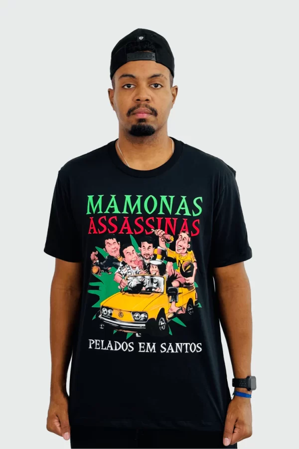 Camiseta Mamonas Assassinas Pelados Em Santos - Imagem 4
