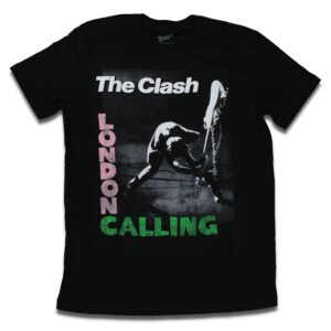 Camiseta The Clash London Calling - M, Preto