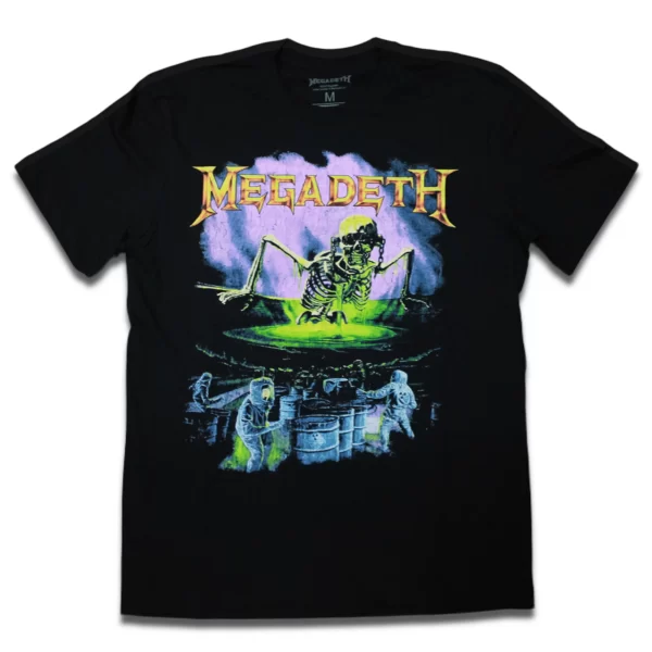 Camiseta Megadeth Contaminated