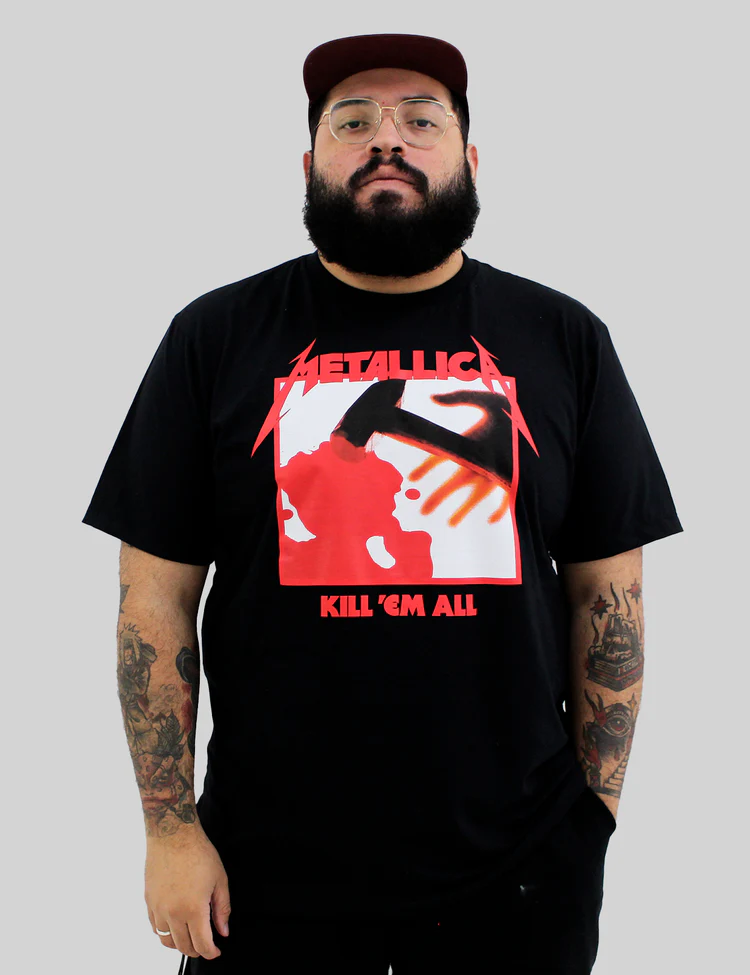 Camiseta Metallica Kill 'Em All – Loja Consulado do Rock