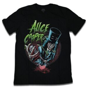 Camiseta Alice Cooper Jack in the box - PP, Preto
