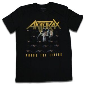 Camiseta Anthrax Among the Living - XXX(4G), Preto