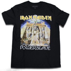 Camiseta Iron Maiden Powerslave - GG, Preto
