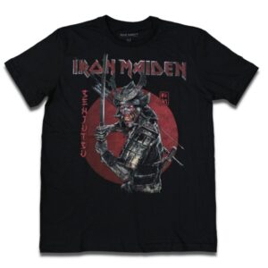 Camiseta Iron Maiden Senjutsu - PP, Preto