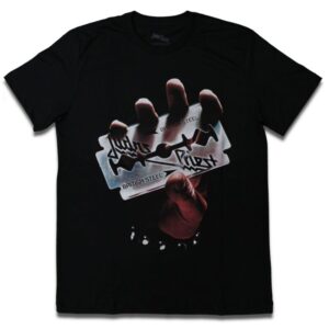 Camiseta Judas Priest British Steel - Preto, G