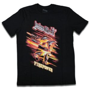 Camiseta Judas Priest Firepower - GG, Preto