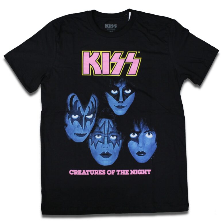 Camiseta Kiss Creatures of the Night – Loja Consulado do Rock