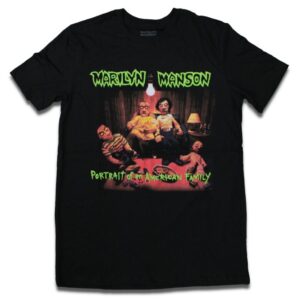 Camiseta Marilyn Manson American Family - XXG(3G), Preto