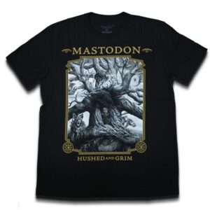 Camiseta Mastodon Hushed and Grim - PP, Preto