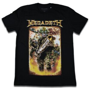 Camiseta Megadeth Daniel Mercer Art - PP, Preto