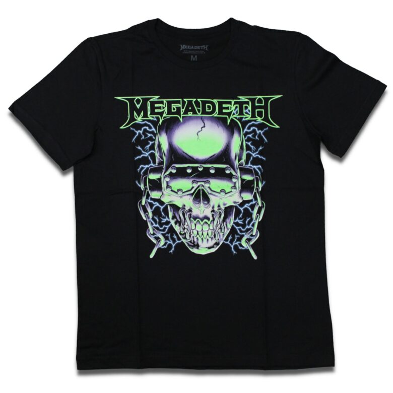 Camiseta Megadeth Vic Rattlehead – Loja Consulado do Rock