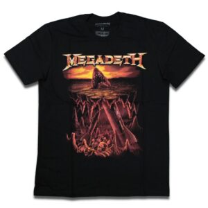 Camiseta Megadeth Shark - XXX(4G), Preto