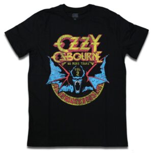 Camiseta Ozzy Osbourne Morcego - P, Preto