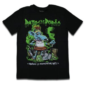 Camiseta Ratos de Porão Carmen Miranda - GG, Preto