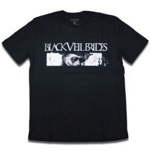 Camiseta Black Veil Brides Phantom - XXX(4G), Preto