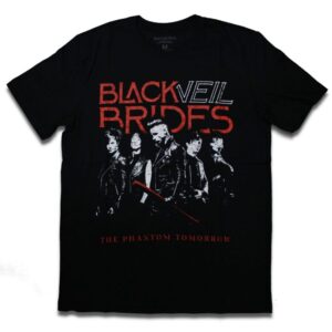 Camiseta Black Veil Brides Scarlet Cross - XXG(3G), Preto