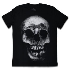 Camiseta Consulado do Rock Originals Caveirão Frontal - Preto, GG