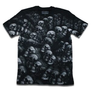 Camiseta Consulado Do Rock Massive Skull - Preto, GG