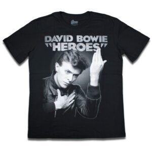 Camiseta David Bowie Heroes