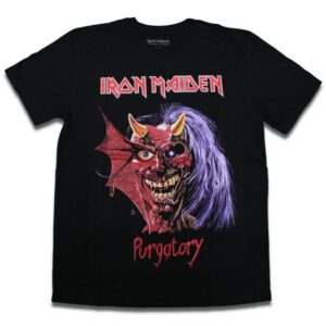 Camiseta Iron Maiden Purgatory - P, Preto