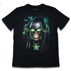 Camiseta Consulado do Rock Reaper Face - Preto, XXG(3G)