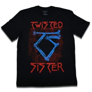 Camiseta Twisted Sister We're Not Gonna - PP, Preto