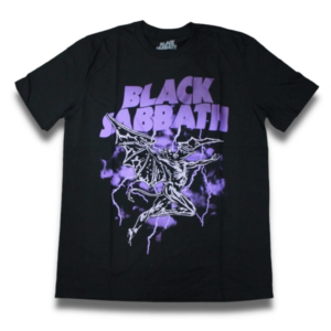 Camiseta Black Sabbath Henry Purple - XXX(4G), Preto