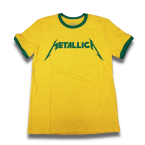Camiseta Metallica Brasil