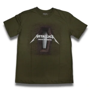Camiseta Metallica Death Magnetic - PP, Verde