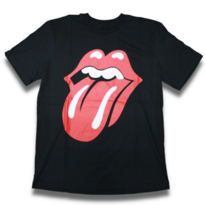 Camiseta The Rolling Stones Tongue - G, Preto